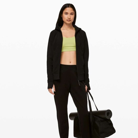 Lululemon Scuba Hoodie *Light Cotton Fleece Black- Size 6 - Picture 9 of 13